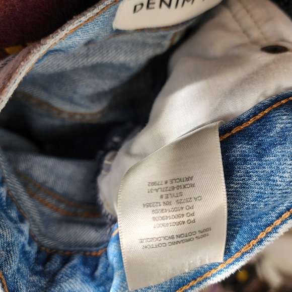 DENIM FOURM x ARITZIA The Joni High Rise Loose fit jeans size 29L - Picture 6 of 10